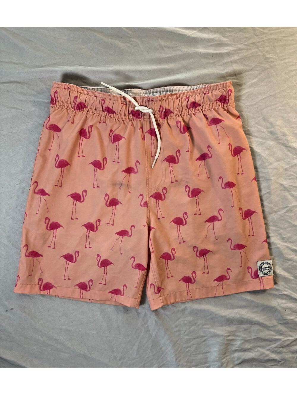 Abercrombie Kids Flamingo Swim Trunks - 13/14